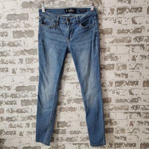 Hollister Jeans Womens Size 5R Low Rise Super Skinny Medium Wash